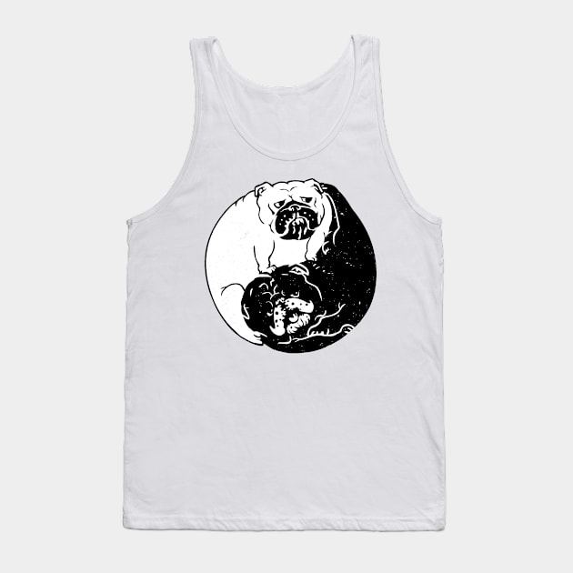 THE TAO OF ENGLISH BULLDOG Tank Top by huebucket